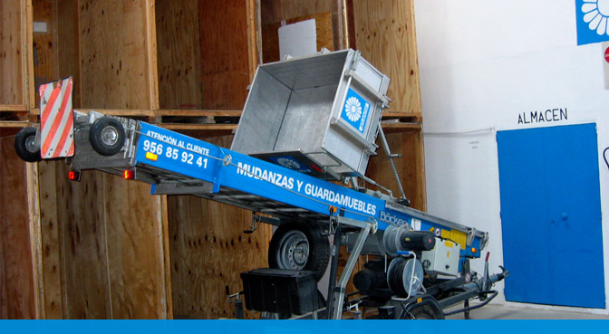 Guardamuebles en Cádiz